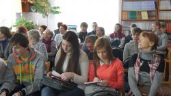 Учащиеся Светогорской лицея на часе искусства "Сударыня Масленица"